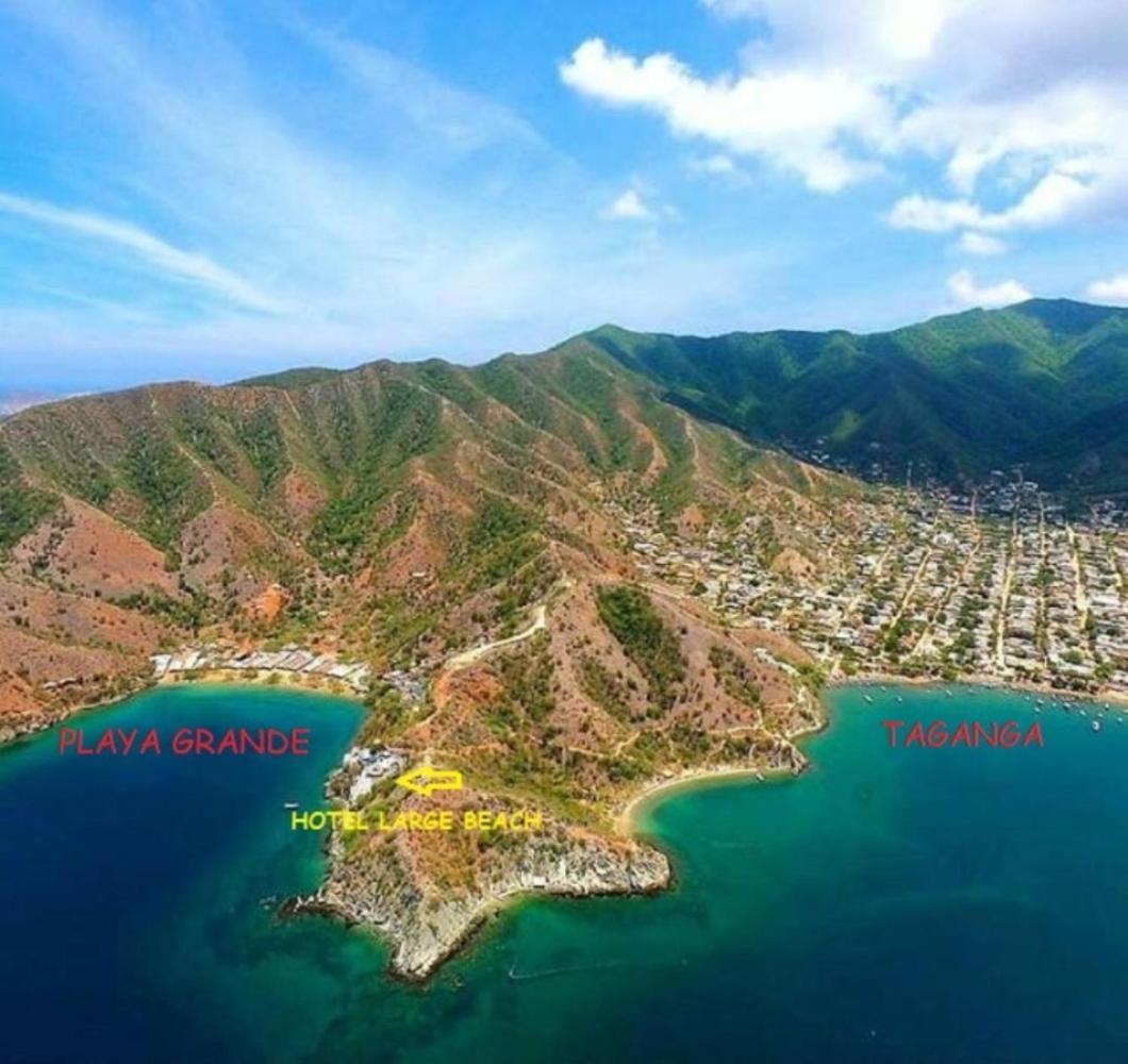 Hotel Large Beach Taganga Exterior foto